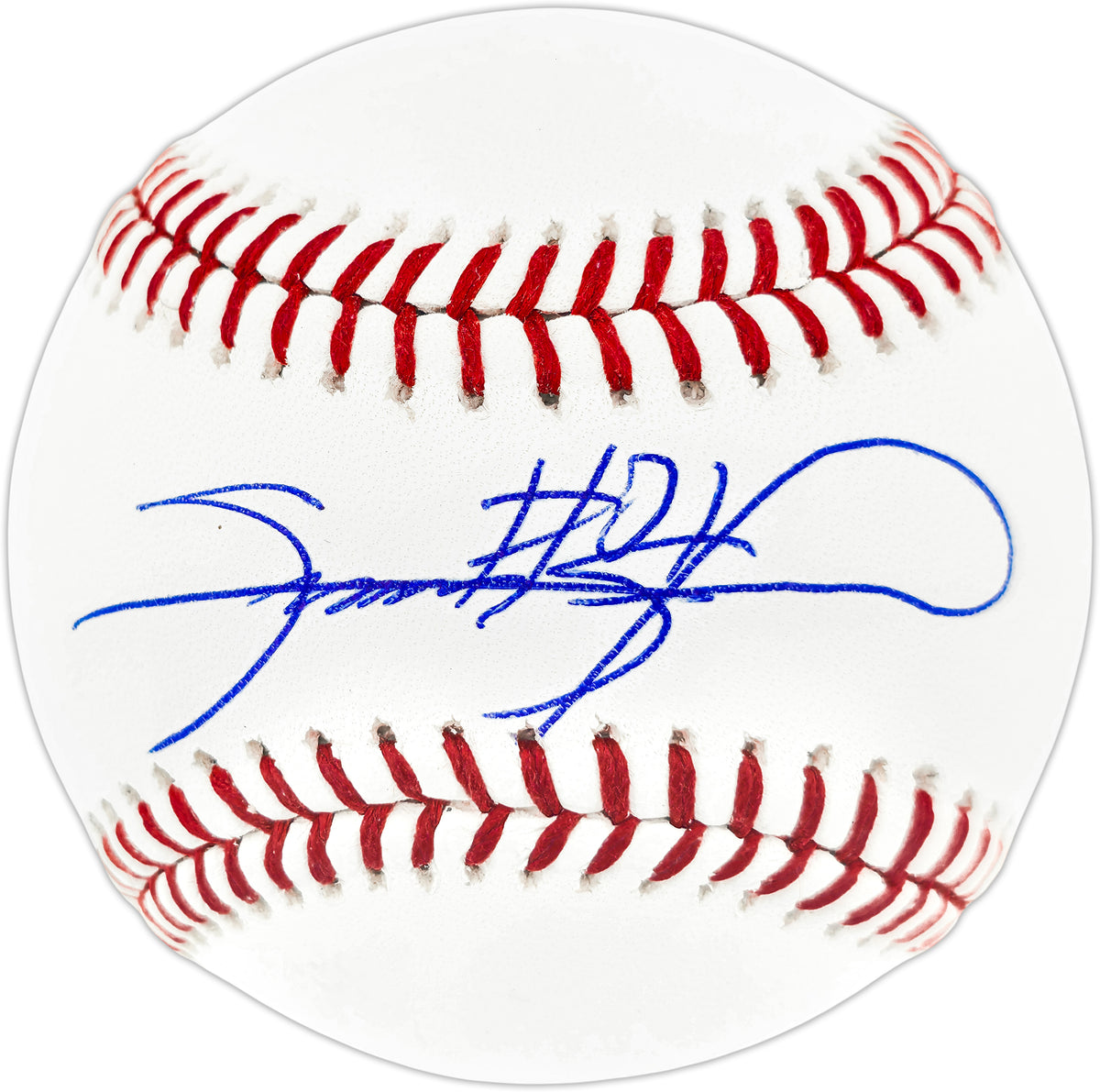 Sammy Sosa Autographed Official MLB Baseball Chicago Cubs JSA Stock #267879