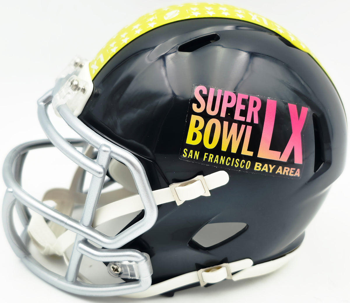 Mike Macdonald Autographed Seattle Seahawks Black Super Bowl LX Logo Speed Mini Helmet Beckett BAS Witness Stock #267797
