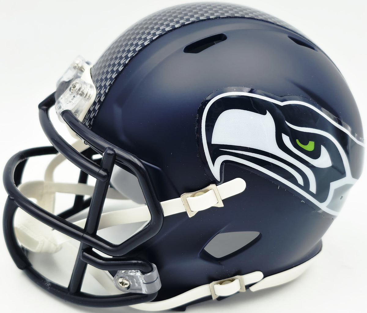 Jason Myers Autographed Seattle Seahawks Blue Speed Mini Helmet MCS Holo Stock #267829