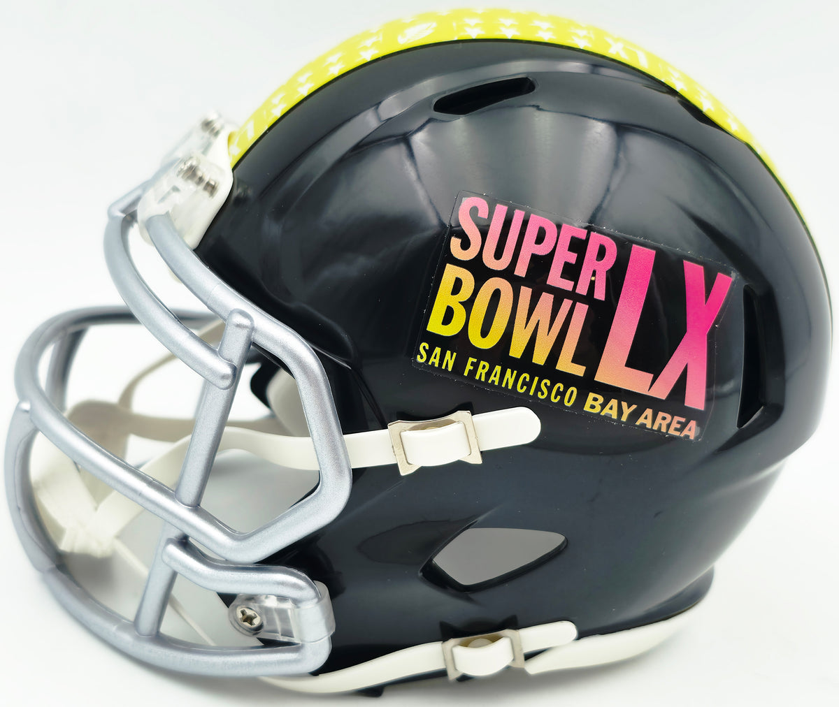 Jason Myers Autographed Seattle Seahawks Black Super Bowl LX Logo Speed Mini Helmet MCS Holo Stock #267831