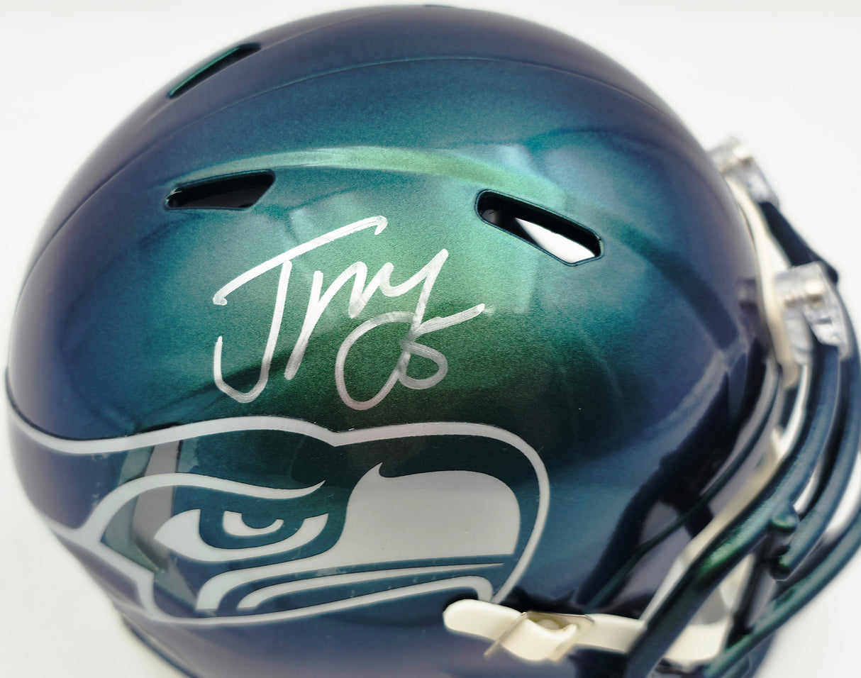Jason Myers Autographed Seattle Seahawks Rivalries Speed Mini Helmet MCS Holo Stock #267832