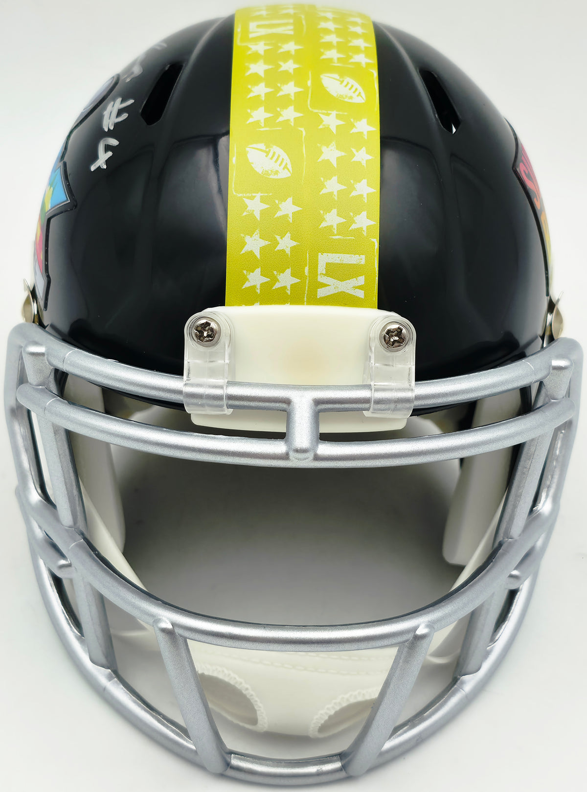 Michael Dickson Autographed Seattle Seahawks Black Super Bowl LX Logo Speed Mini Helmet MCS Holo Stock #267841