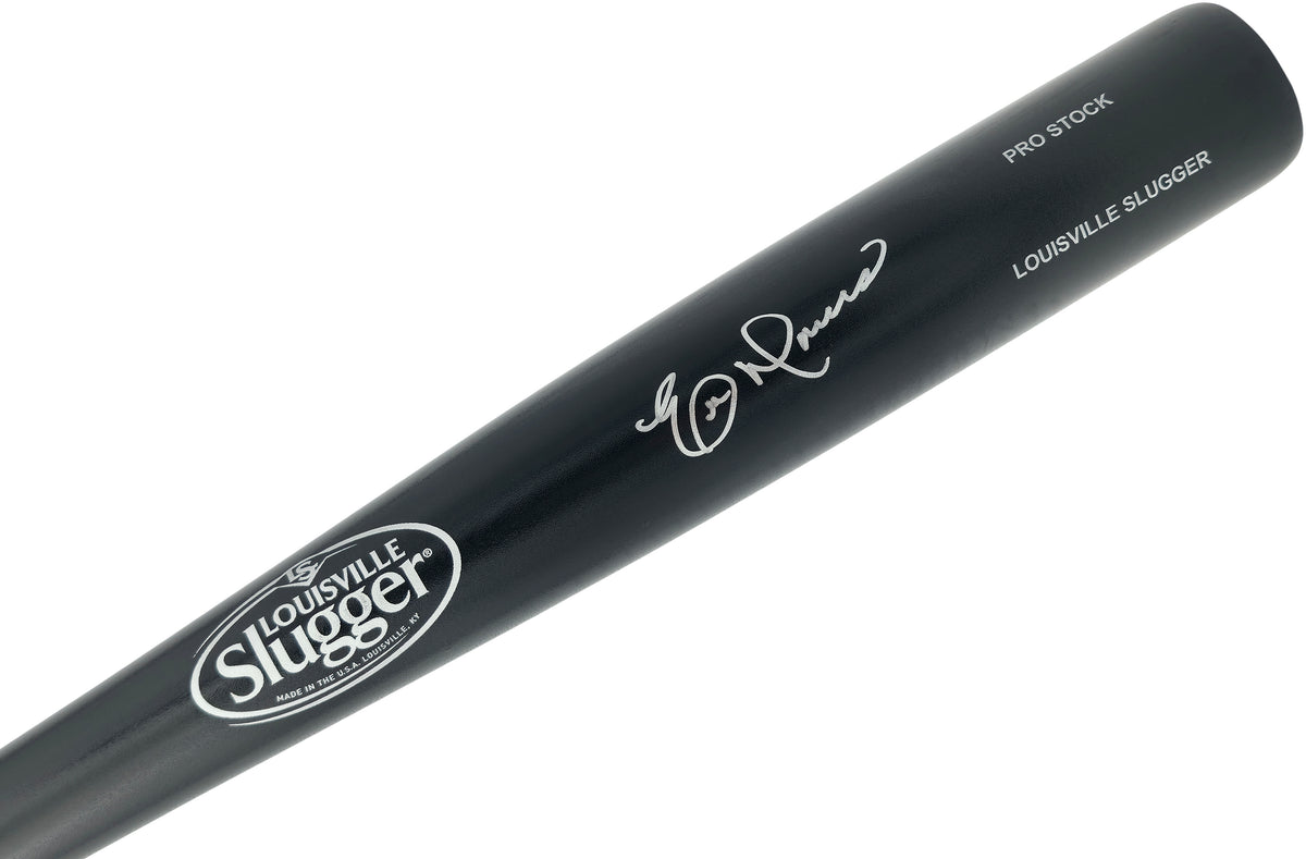 Eric Davis Autographed Black Louisville Slugger Pro Stock Bat Cincinnati Reds Beckett BAS Witness Stock #267563
