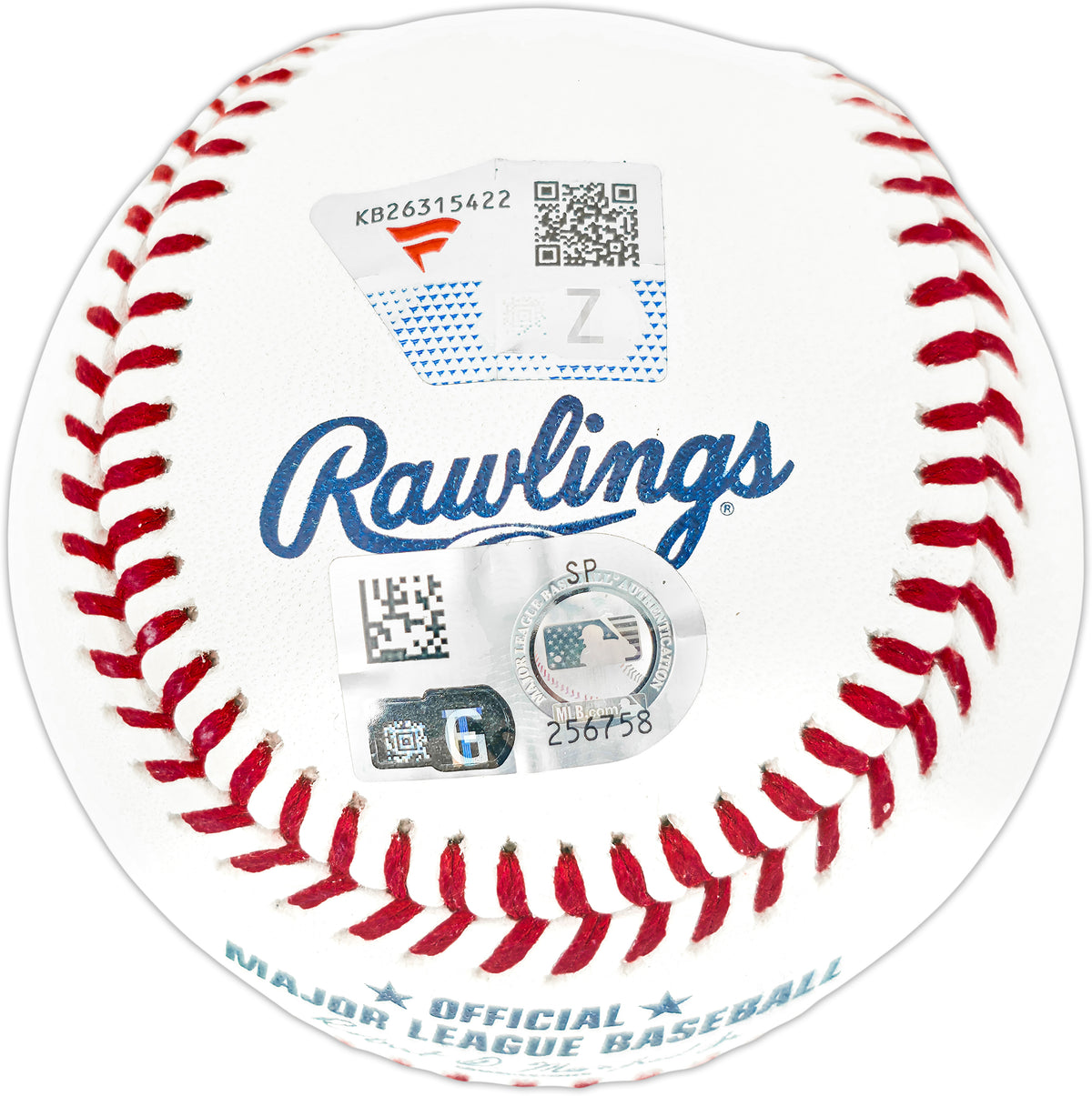 Kade Anderson Autographed Official MLB Baseball Seattle Mariners Fanatics & MLB Holo Stock #267826