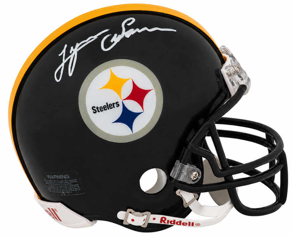 Lynn Swann Signed Pittsburgh Steelers (VSR4) Riddell Mini Helmet - (In White)