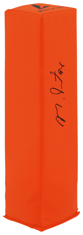 Montez Sweat Signed BSN Orange Endzone Football Pylon