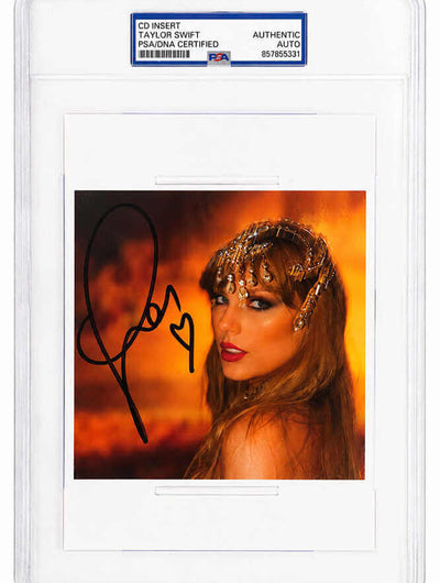 Taylor Swift Signed Memorabilia