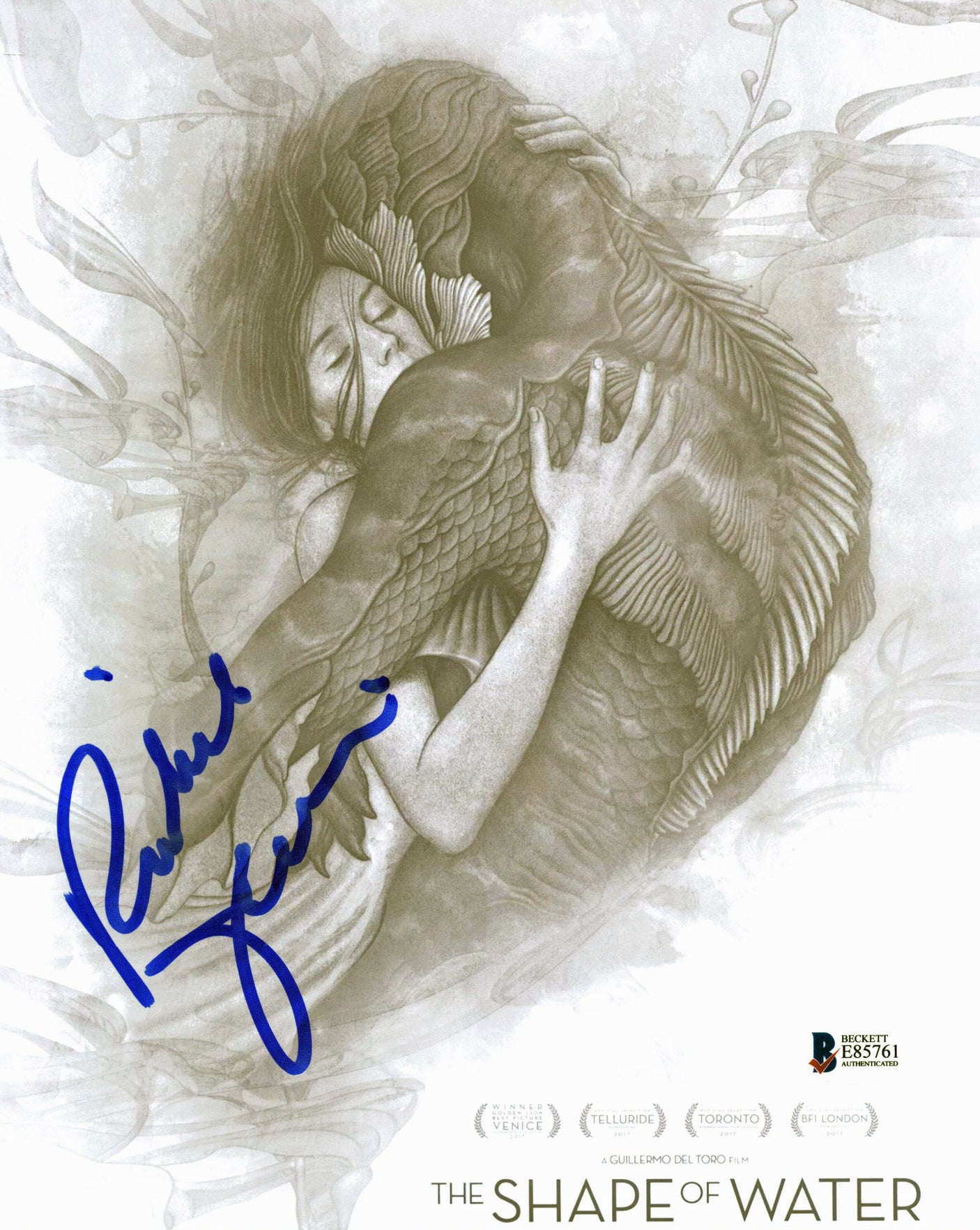 Richard Jenkins The Shape of Water Authentic Signed 8x10 Photo BAS #E85761