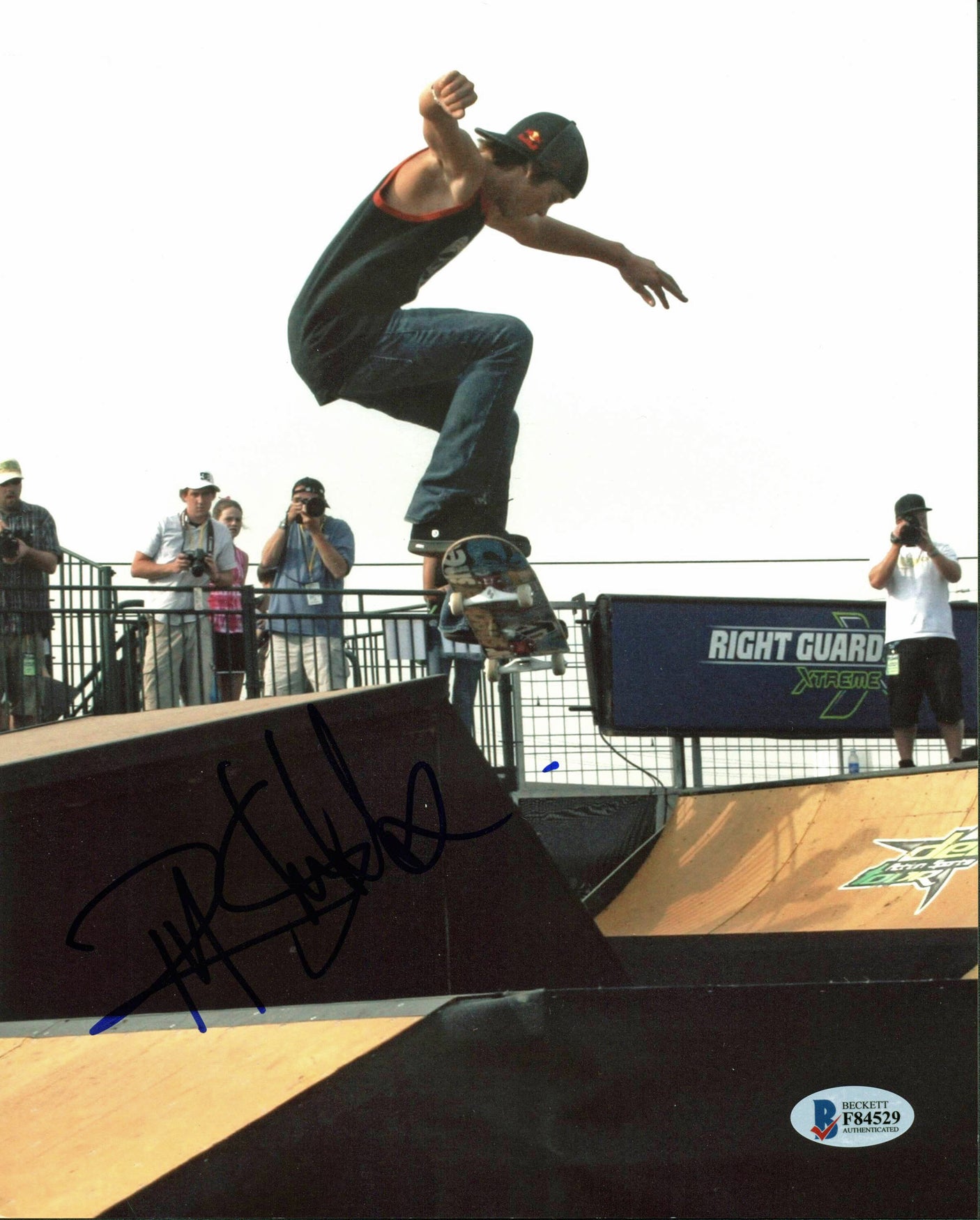 Ryan Sheckler X-Games Skatboarder Authentic Signed 8x10 Photo BAS #F84529