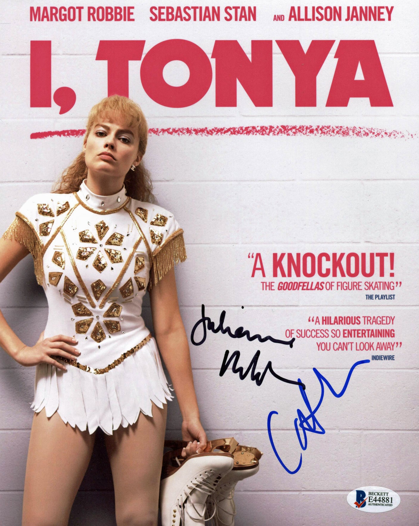Julianne Nicholson & Caitlin Carver I, Tonya Signed 8x10 Photo BAS #E44881