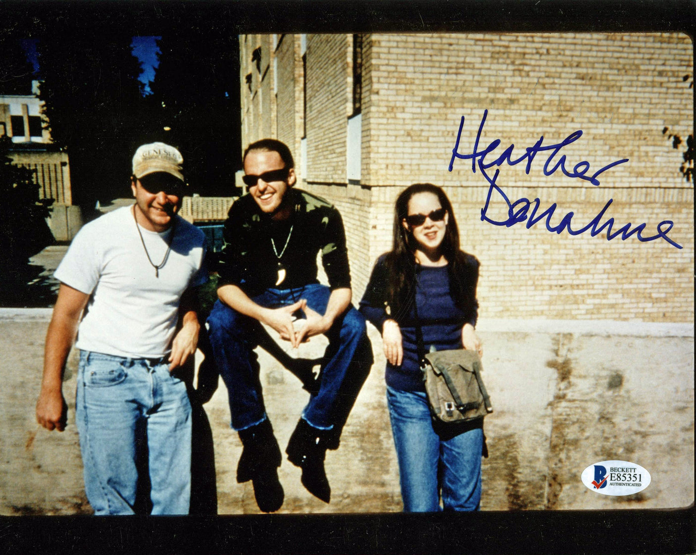 Heather Donahue The Blair Witch Project Authentic Signed 8x10 Photo BAS #E85351