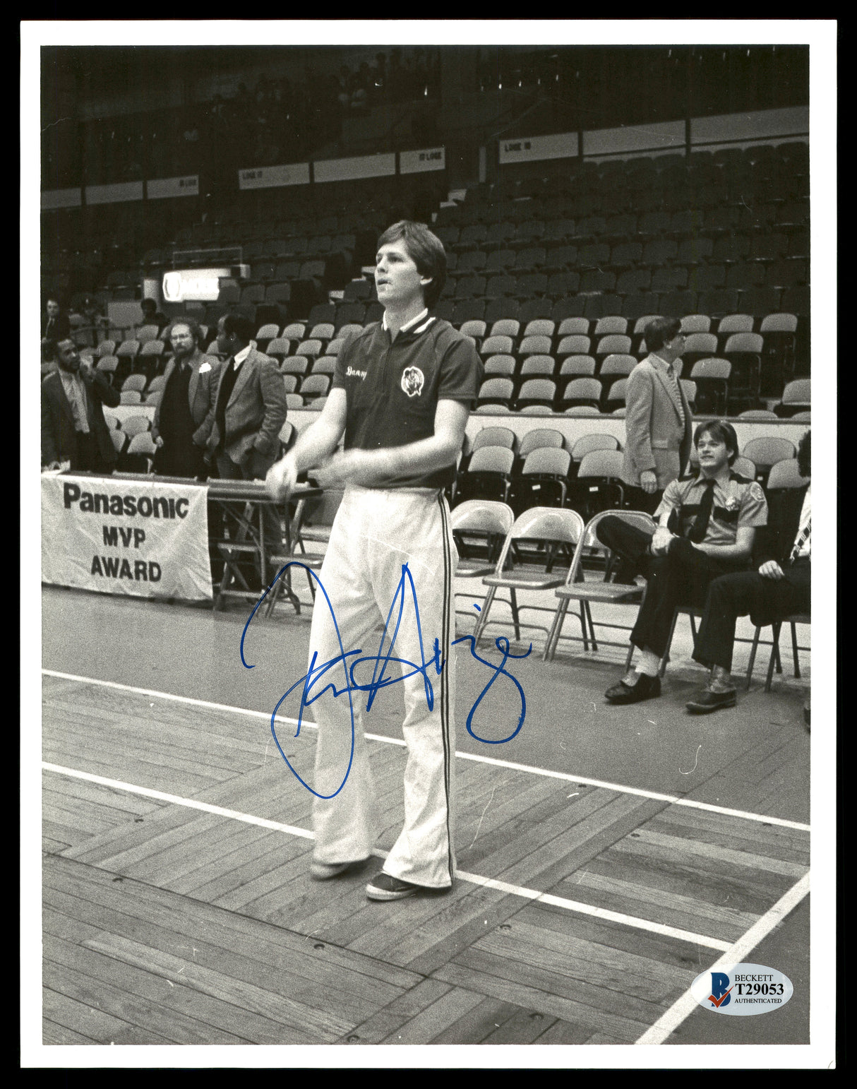 Danny Ainge Autographed 8x10 Photo Boston Celtics Vintage Beckett BAS #T29053