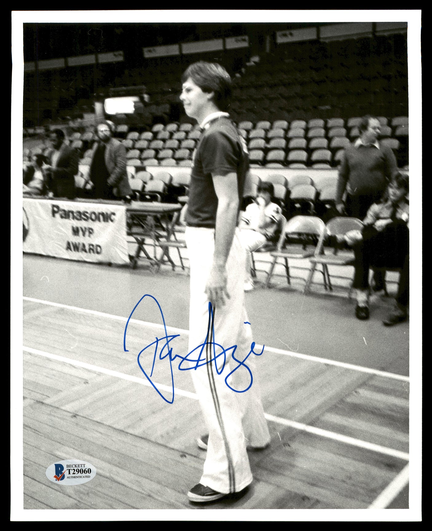 Danny Ainge Autographed 8x10 Photo Boston Celtics Vintage Beckett BAS #T29060