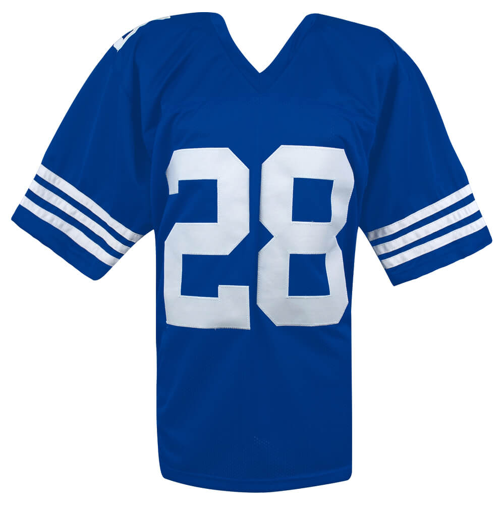 Jonathan Taylor Signed Blue Custom Football Jersey - (JSA)