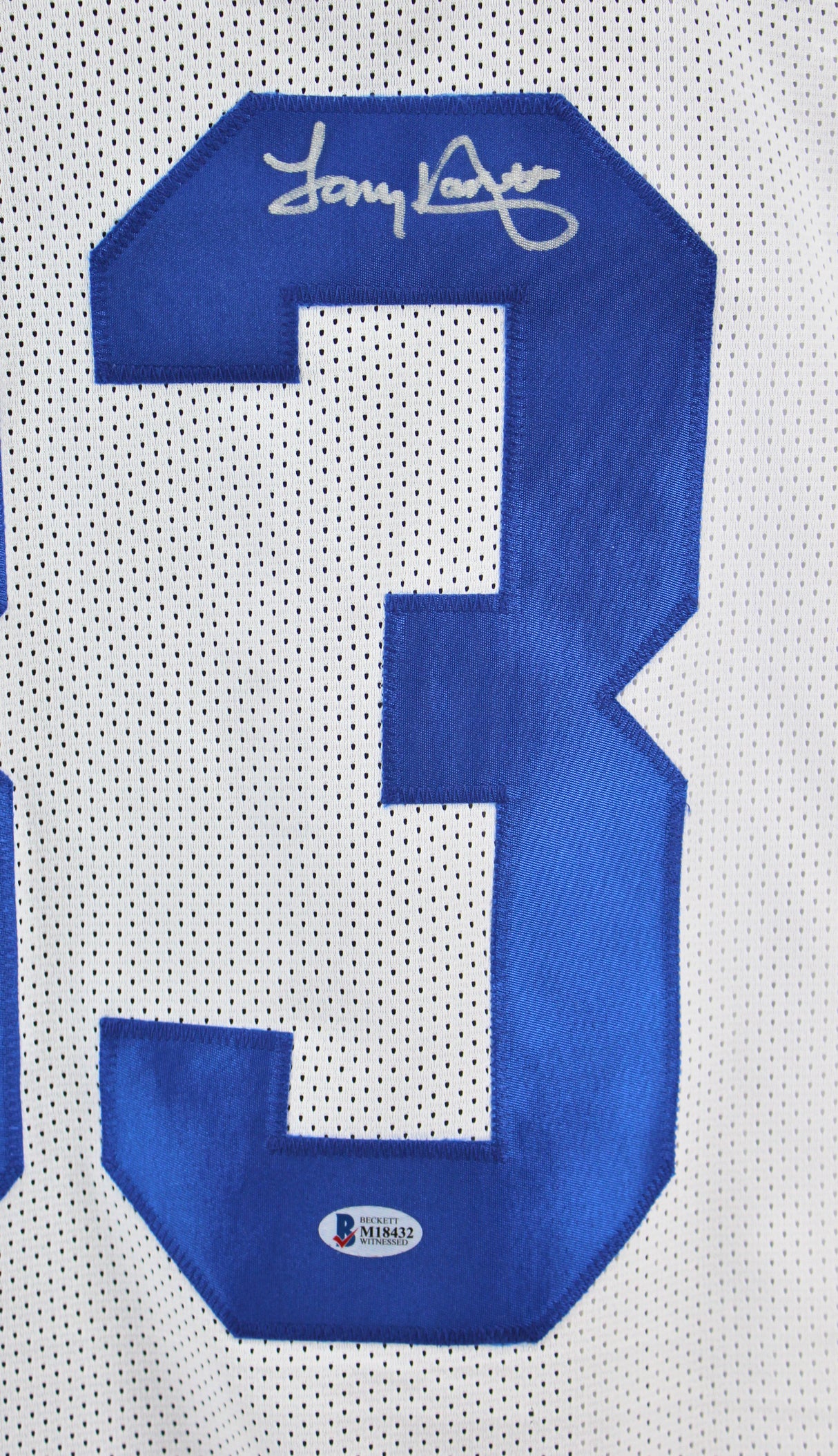 Tony Dorsett Authentic Signed White Pro Style Framed Jersey BAS Witnessed