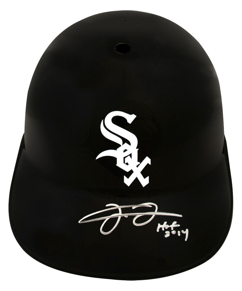 Frank Thomas Signed Chicago White Sox Replica Batting Helmet w/HOF 2014