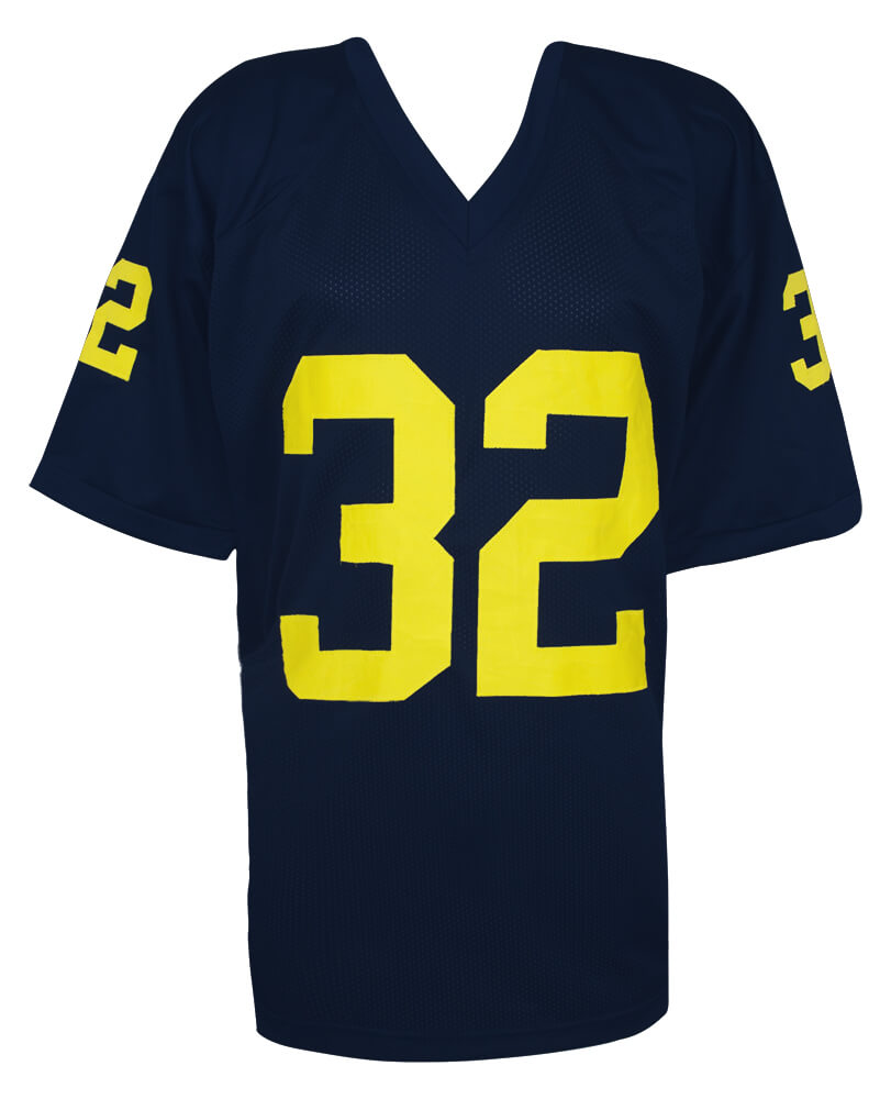 Anthony Thomas Signed Navy Custom College Football Jersey w/A-Train