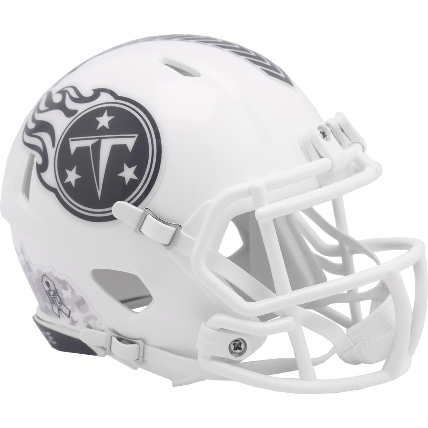 Tennessee Titans 2024 Salute to Service Riddell Speed Authentic Football Helmet NFL