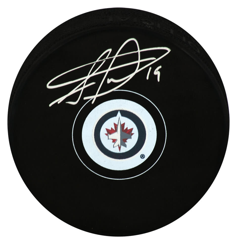 Jonathan Toews Signed Winnipeg Jets Logo Hockey Puck