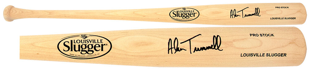Alan Trammell Signed Louisville Slugger Pro Stock Blonde Baseball Bat