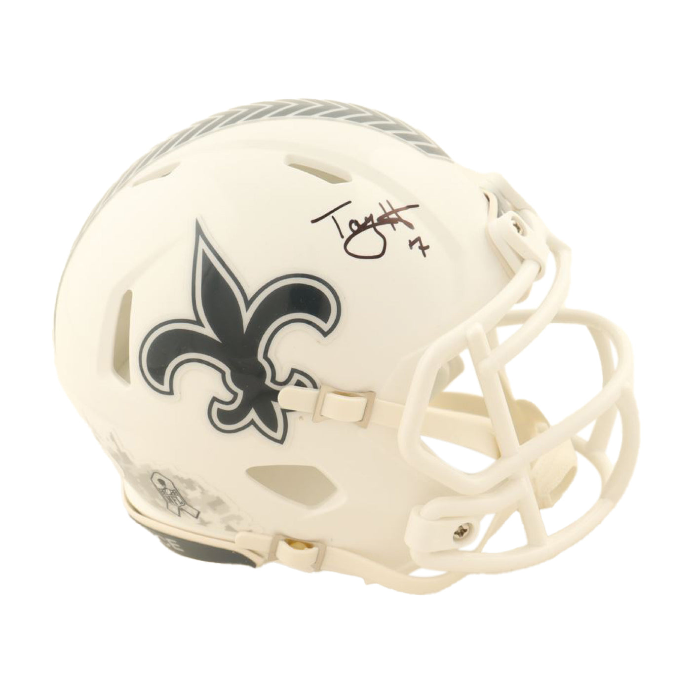 Tysom Hill Signed Authentic Salute To Service 2024 Saints NFL