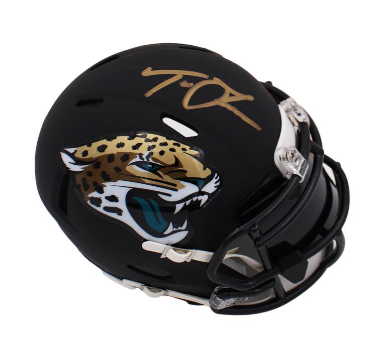 Trevor Lawrence Signed Authentic Jacksonville Jaguars Mini Helmet Fanatics
