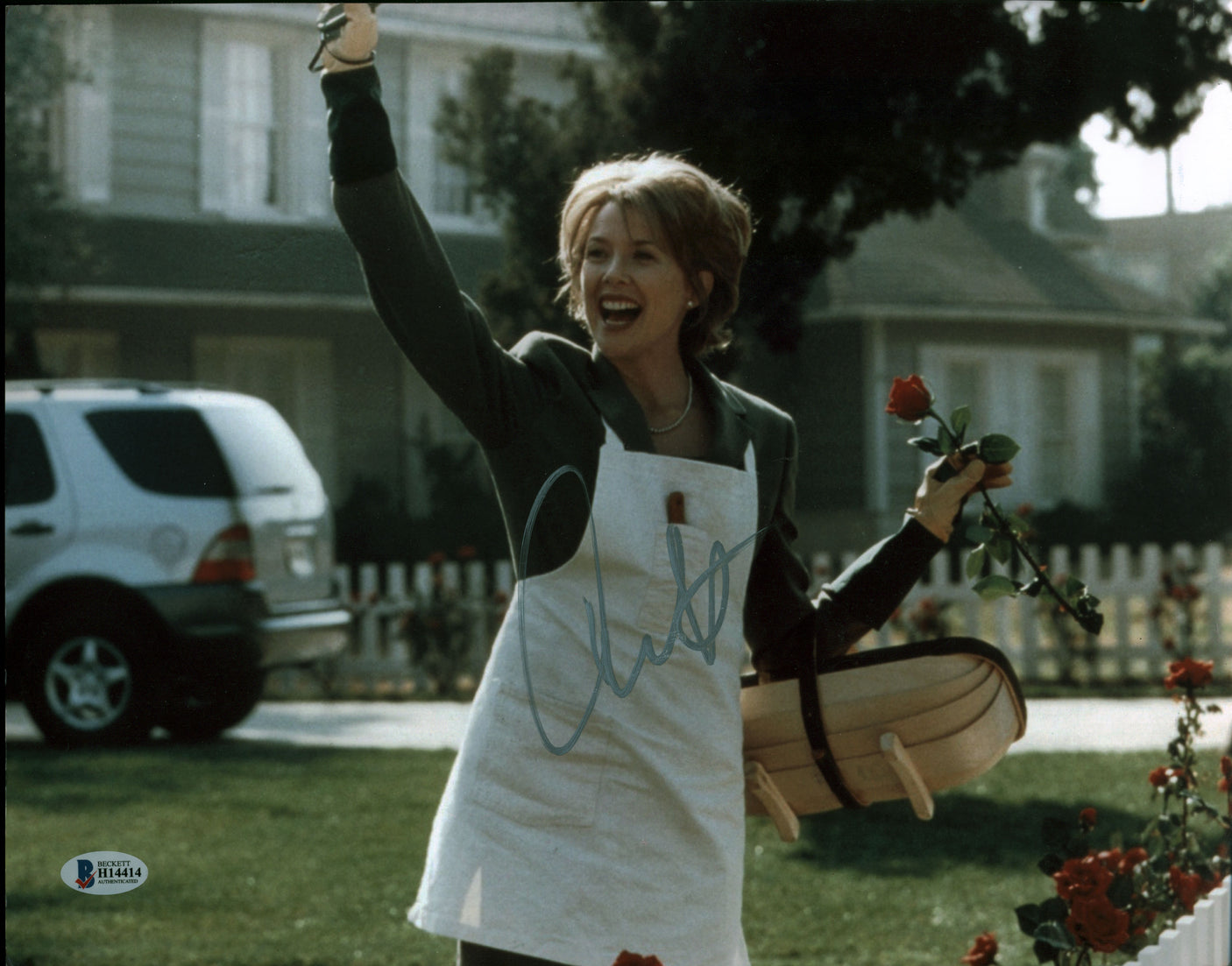 Annette Bening American Beauty Authentic Signed 11x14 Photo BAS #U14414