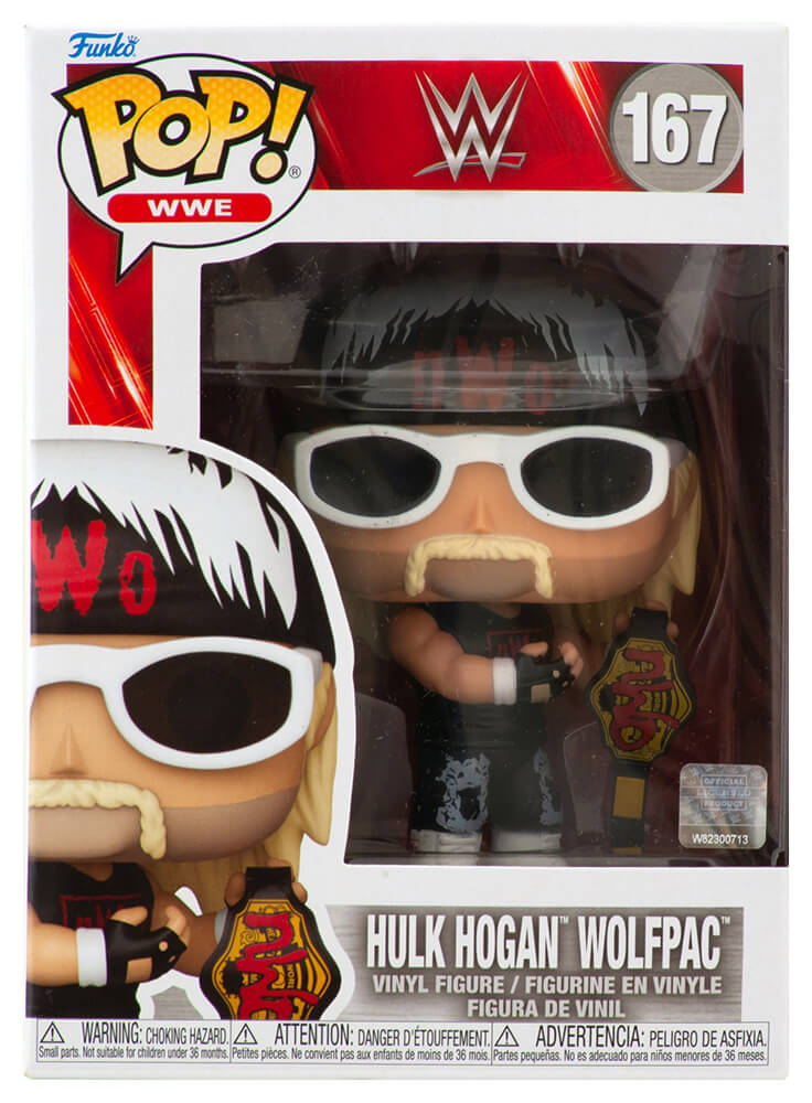 Hulk Hogan WWE Hulk Hogan Wolfpac NWO Funko Pop Doll #167 - (Lot of 6)