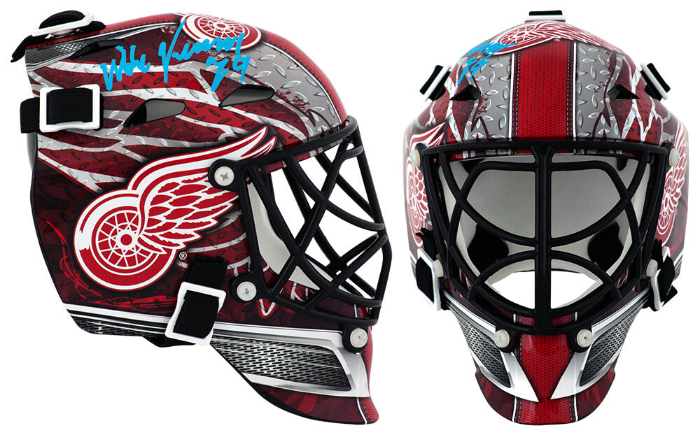 Mike Vernon Signed Detroit Red Wings Mini Hockey Goalie Mask