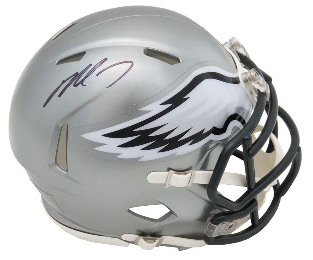 Michael Vick Signed Philadelphia Eagles FLASH Riddell Speed Mini Helmet
