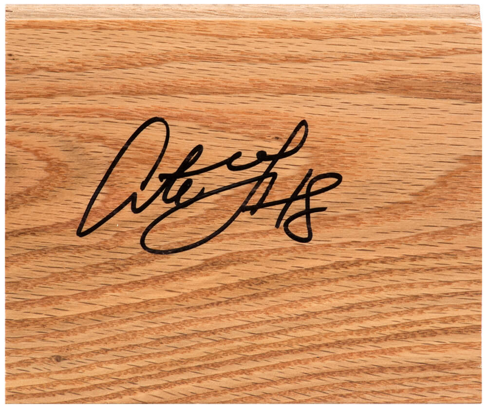 Antoine Walker Signed 56 Floor Piece