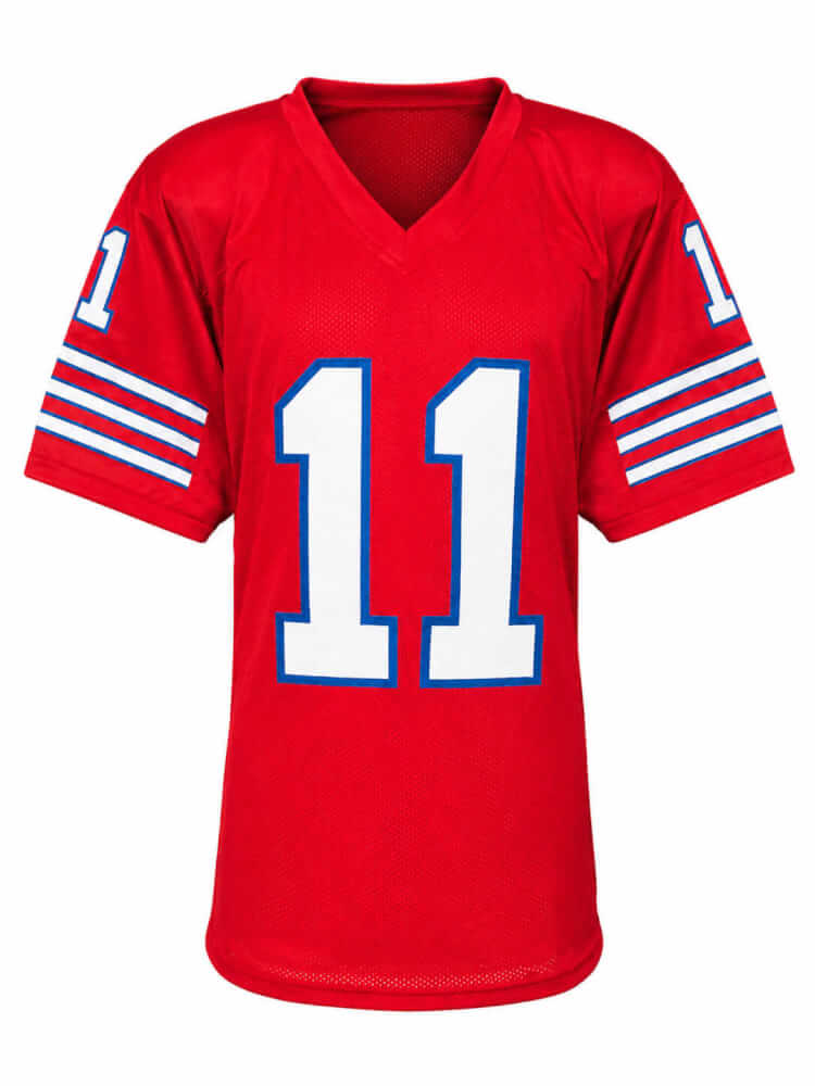 Andre Ware Signed Red Custom College Football Jersey w/89'HT