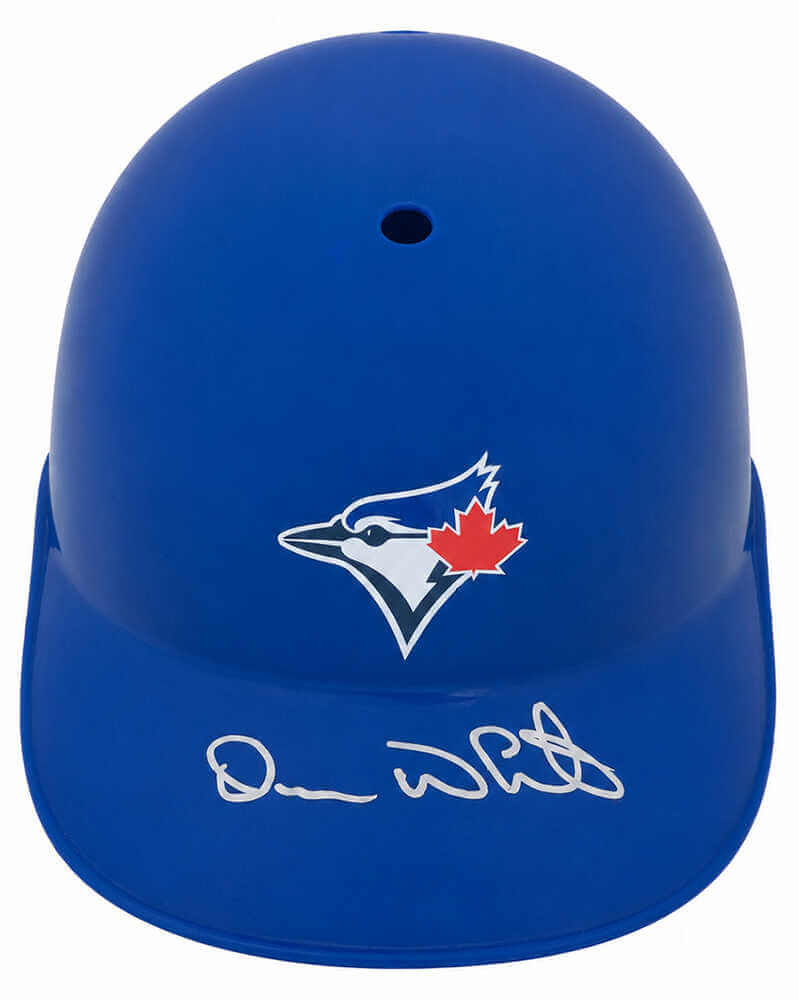 Devon White Signed Toronto Blue Jays Replica Souvenir Batting Helmet
