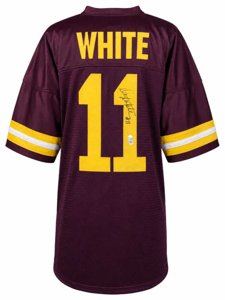 Danny White Signed Maroon Custom College Football Jersey