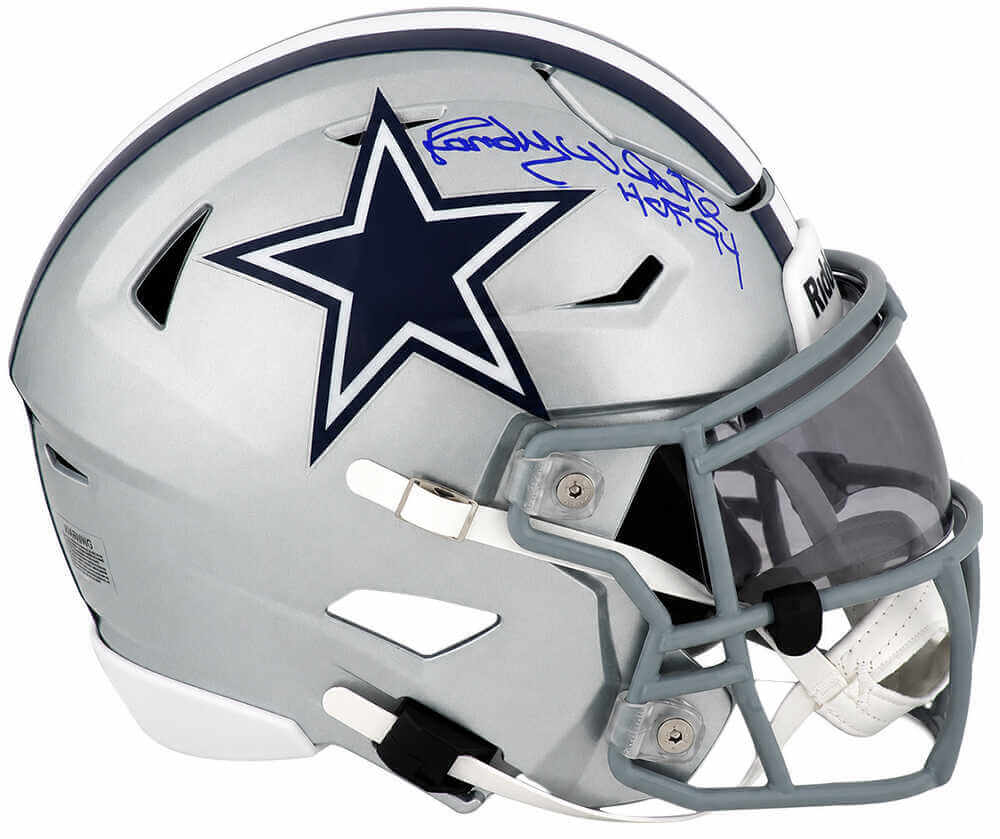 Randy White Signed Dallas Cowboys Riddell Mid-Size (MIDI) SpeedFlex Helmet w/HOF'94
