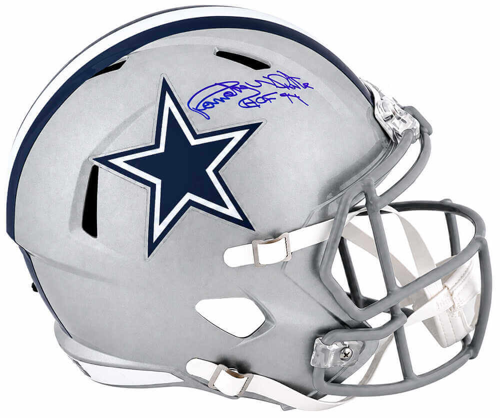 Randy White Signed Cowboys Riddell Full Size Speed Replica Helmet w/HOF'94