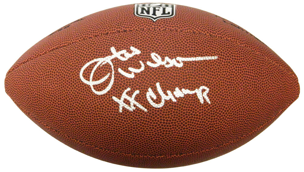 Otis Wilson Signed Wilson Limited Full-Size NFL Football w/XX Champs