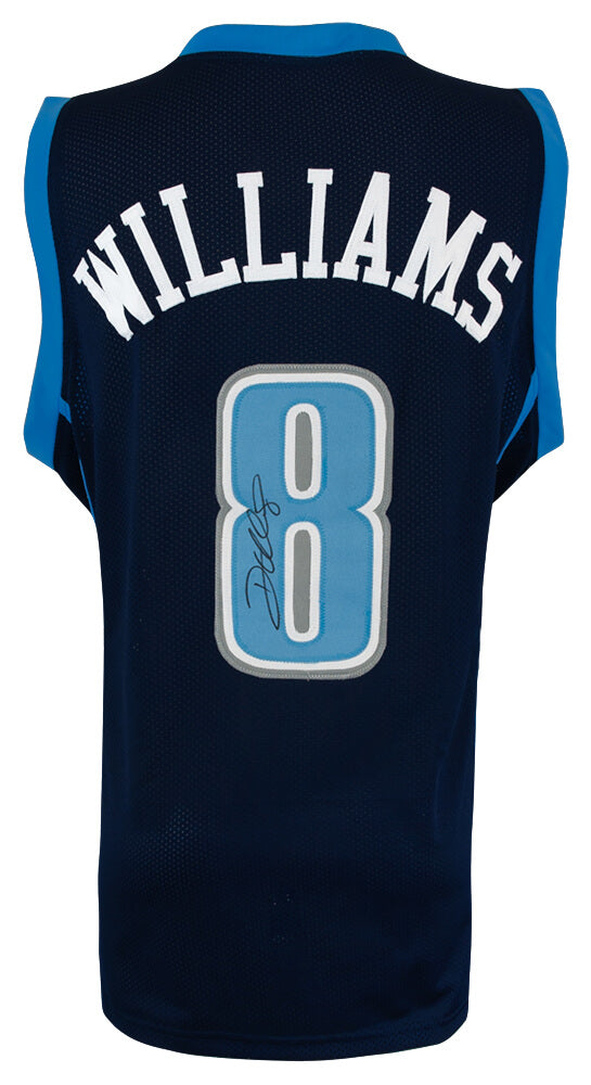Deron Williams Signed Navy Custom Basketball Jersey