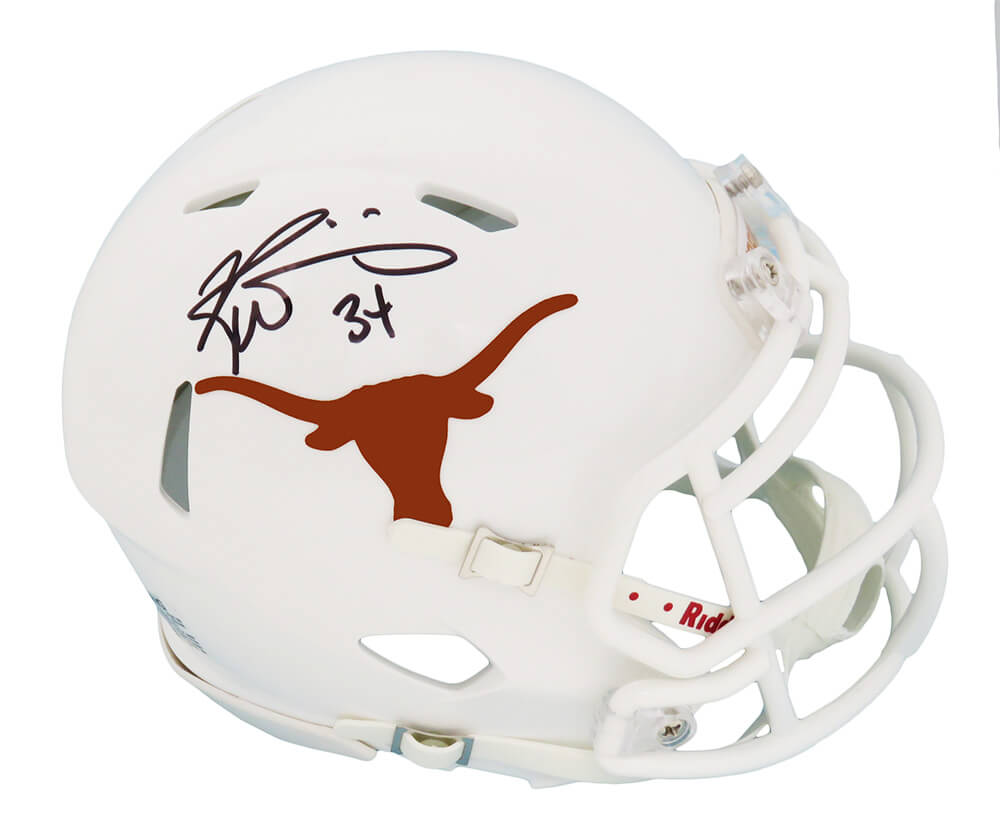 Ricky Williams Signed Texas Longhorns Riddell Speed Mini Helmet