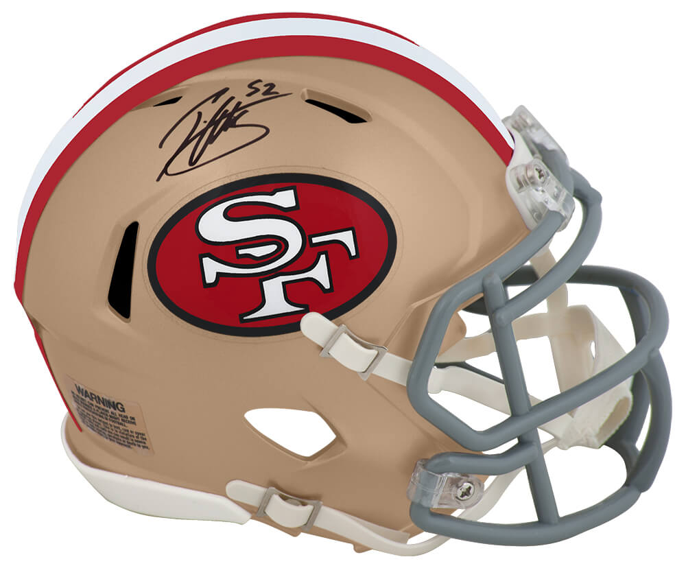 Patrick Willis Signed San Francisco 49ers Riddell Speed Mini Helmet