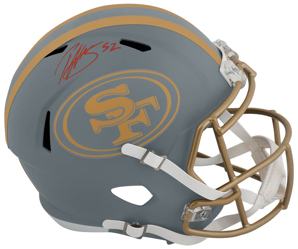 Patrick Willis Signed San Francisco 49ers SLATE Riddell Full Size Speed Replica Helmet