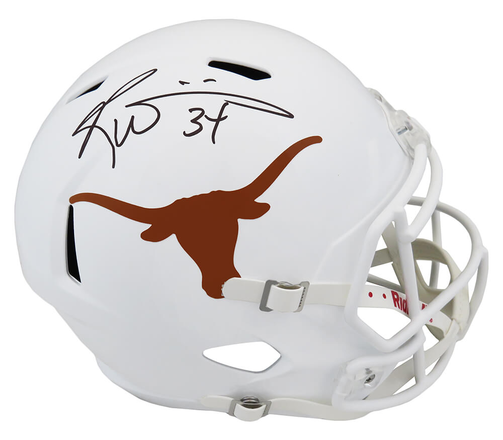Ricky Williams Signed Texas Longhorns Riddell Full Size Speed Replica Helmet