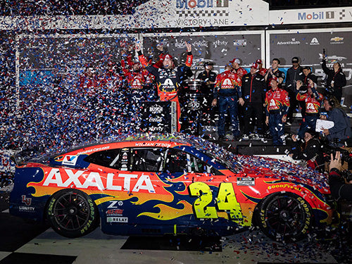 Pre-Order William Byron Signed 2025 Axalta Daytona Win | Raced Version | 1:24 Diecast Car (PA)