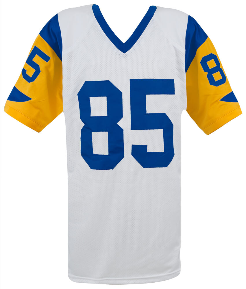 Jack Youngblood Signed White Throwback Custom Football Jersey w/HF'01