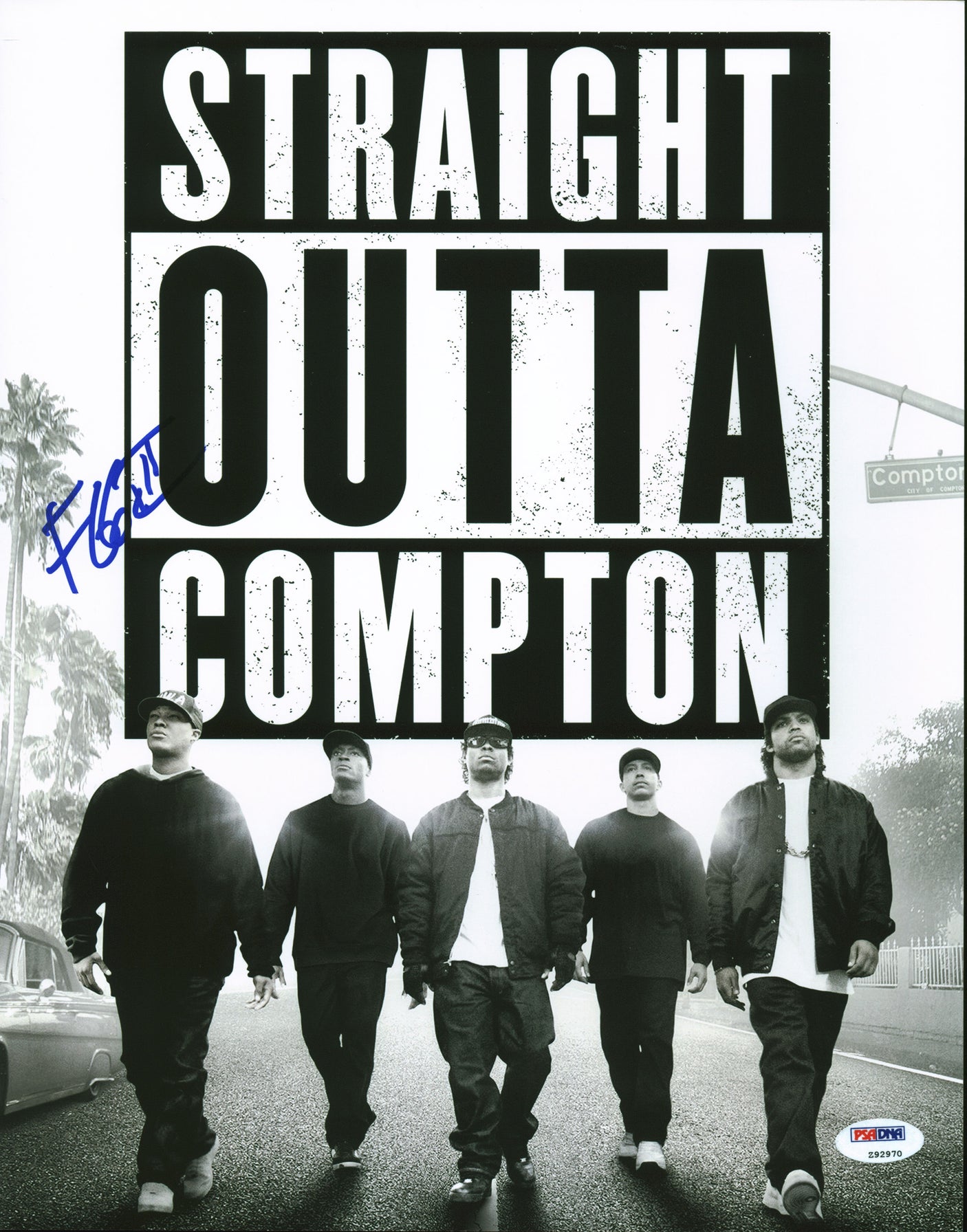F. Gary Gray Straight Outta Compton Authentic Signed 11x14 Photo PSA/DNA #Z92970