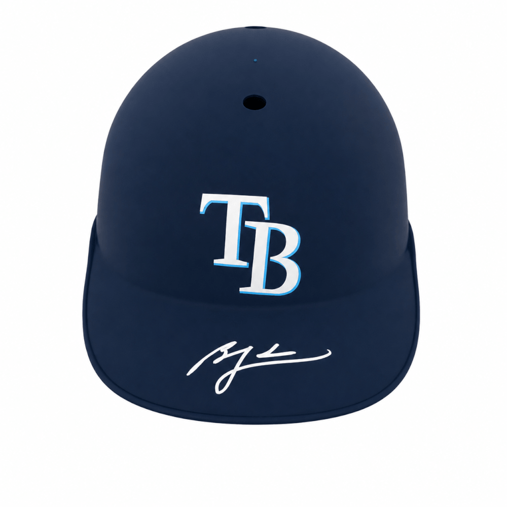 Ben Zobrist Signed Tampa Bay Rays Souvenir Replica Batting Helmet