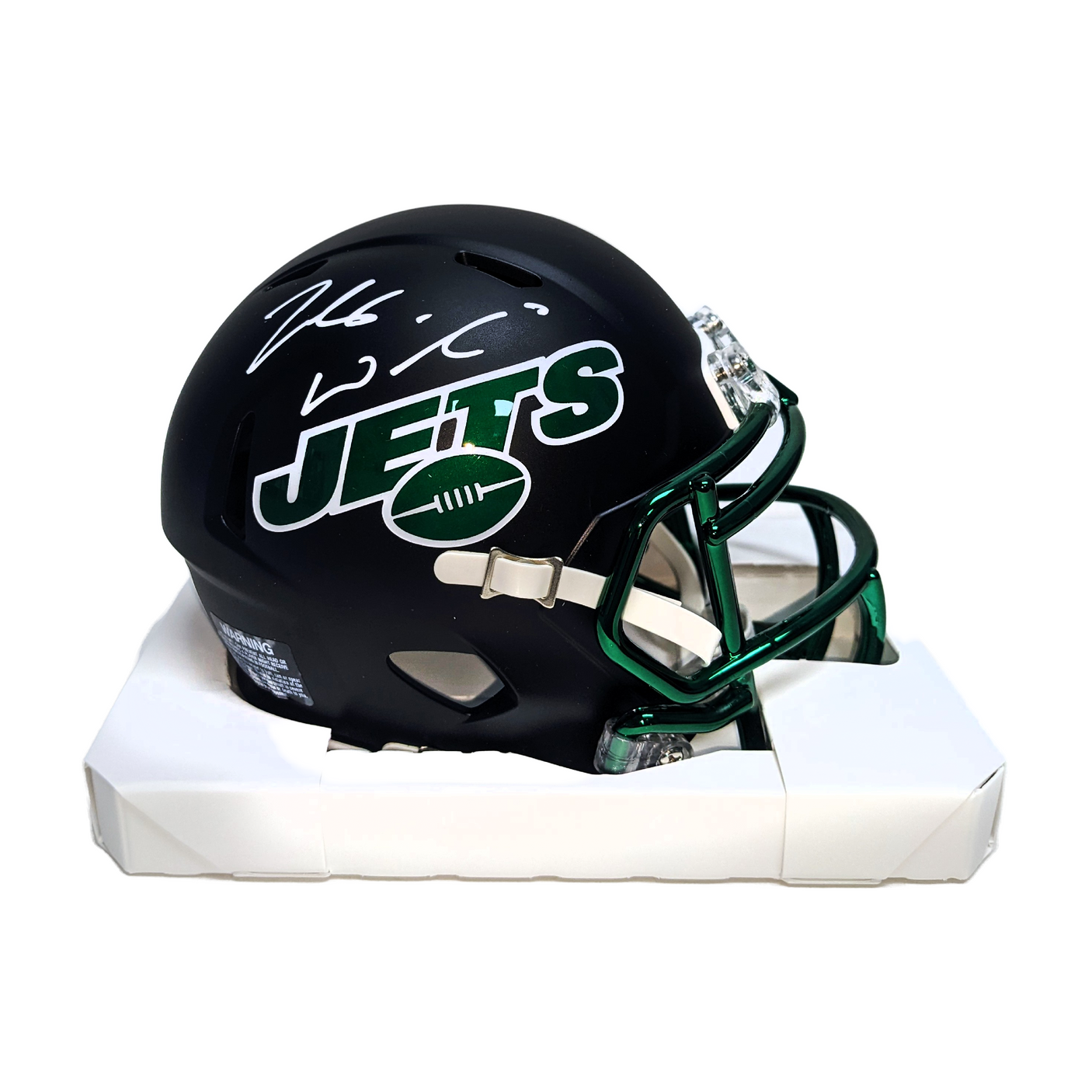 Zach Wilson Signed Authentic NY Jets On Field Alternative NFL