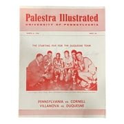 University of Pennsylvania vs Cornell March 6 1954 Official Game Program - Sports Integrity