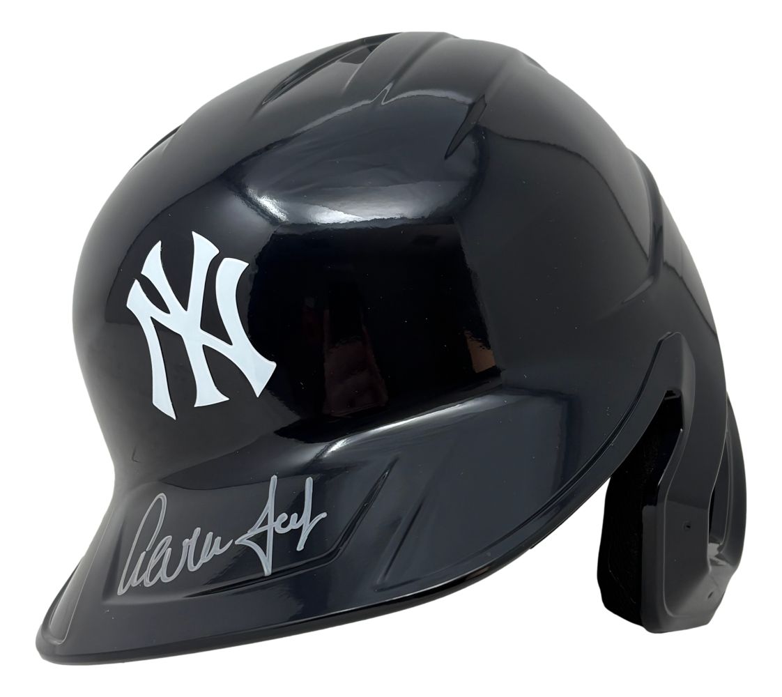 Aaron Judge Signed New York Yankees FS Replica Batting Helmet Fanatics