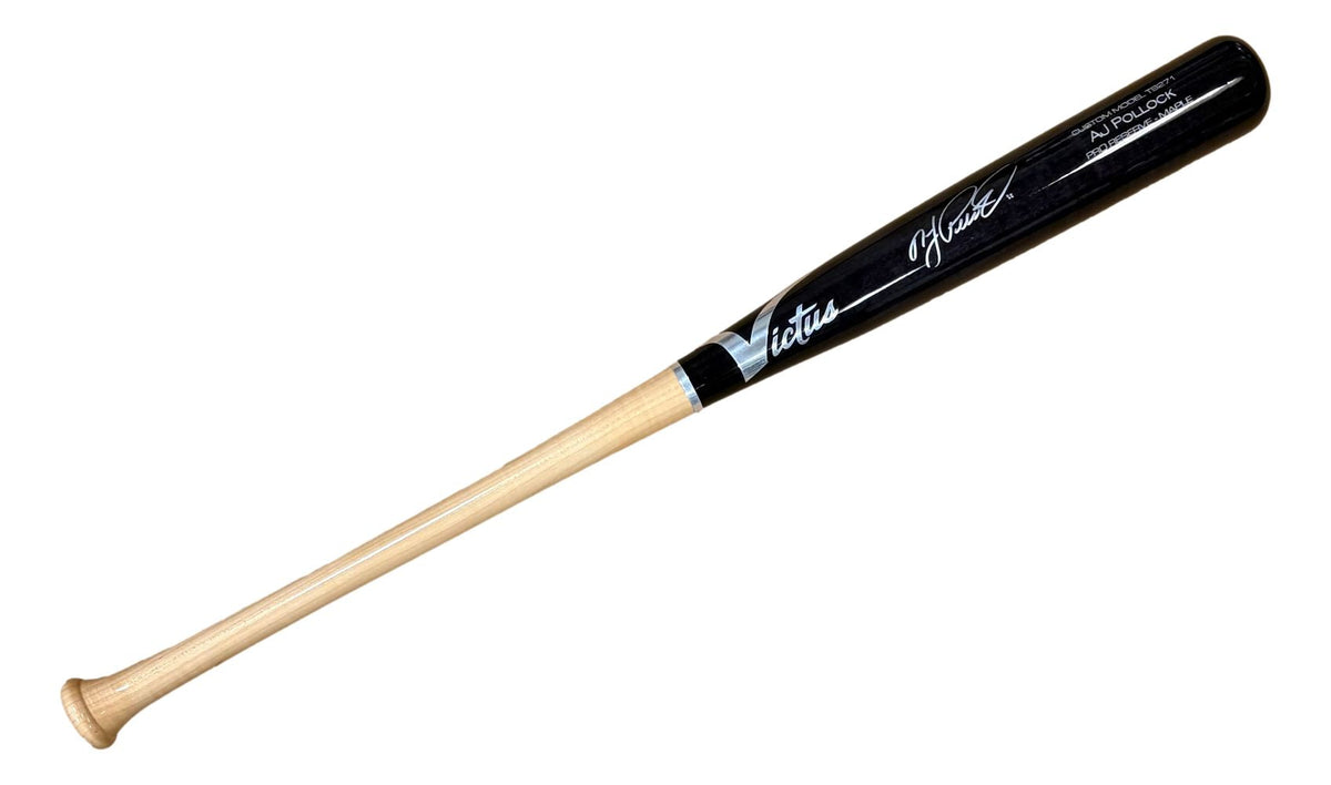 AJ Pollock Arizona Diamondbacks Signed Victus Player Model TS271 Bat BAS